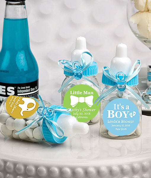 Baby Bottle Favors For Baby Shower Customized Mini Baby Bottle Free Assembly