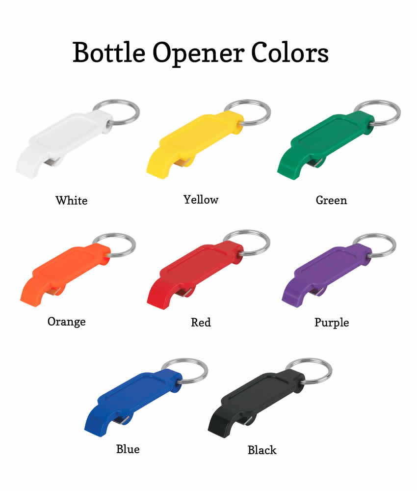 personalized bottle opener keychain favor